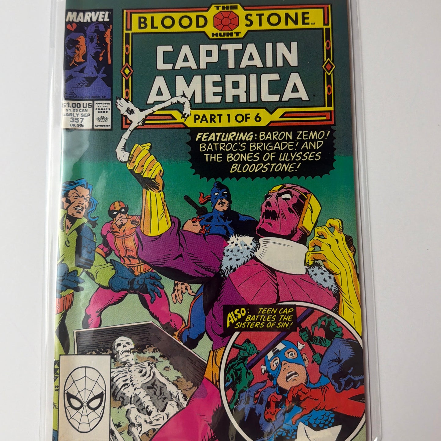 Captain America #357