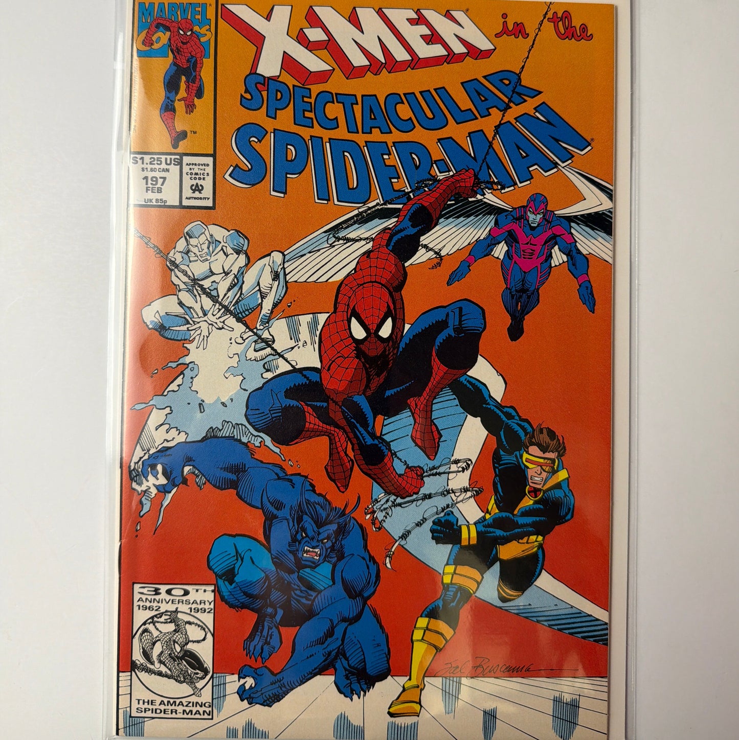 X-Men in The Spectacular Spider-Man #197