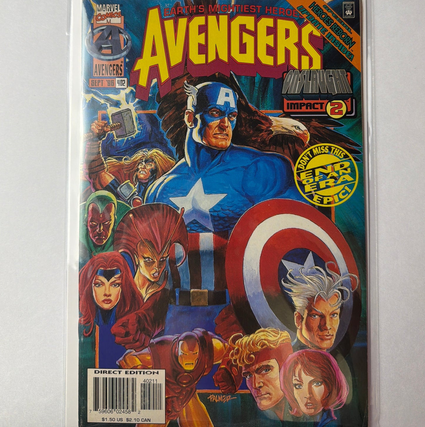 Earths Mightiest Heroes Avengers #402