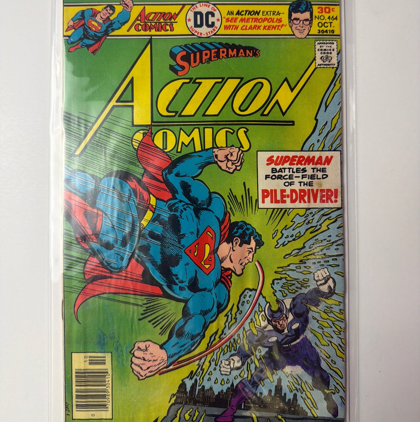 Superman’s Action Comics #464