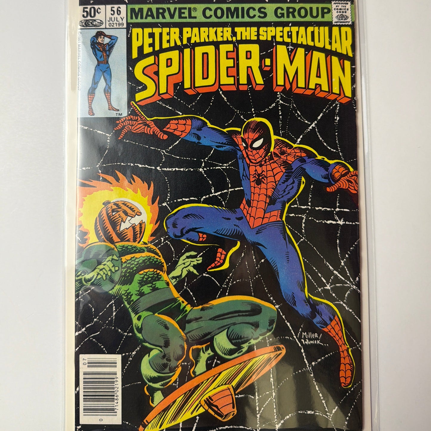 Peter Parker, The Spectacular Spider-Man #56