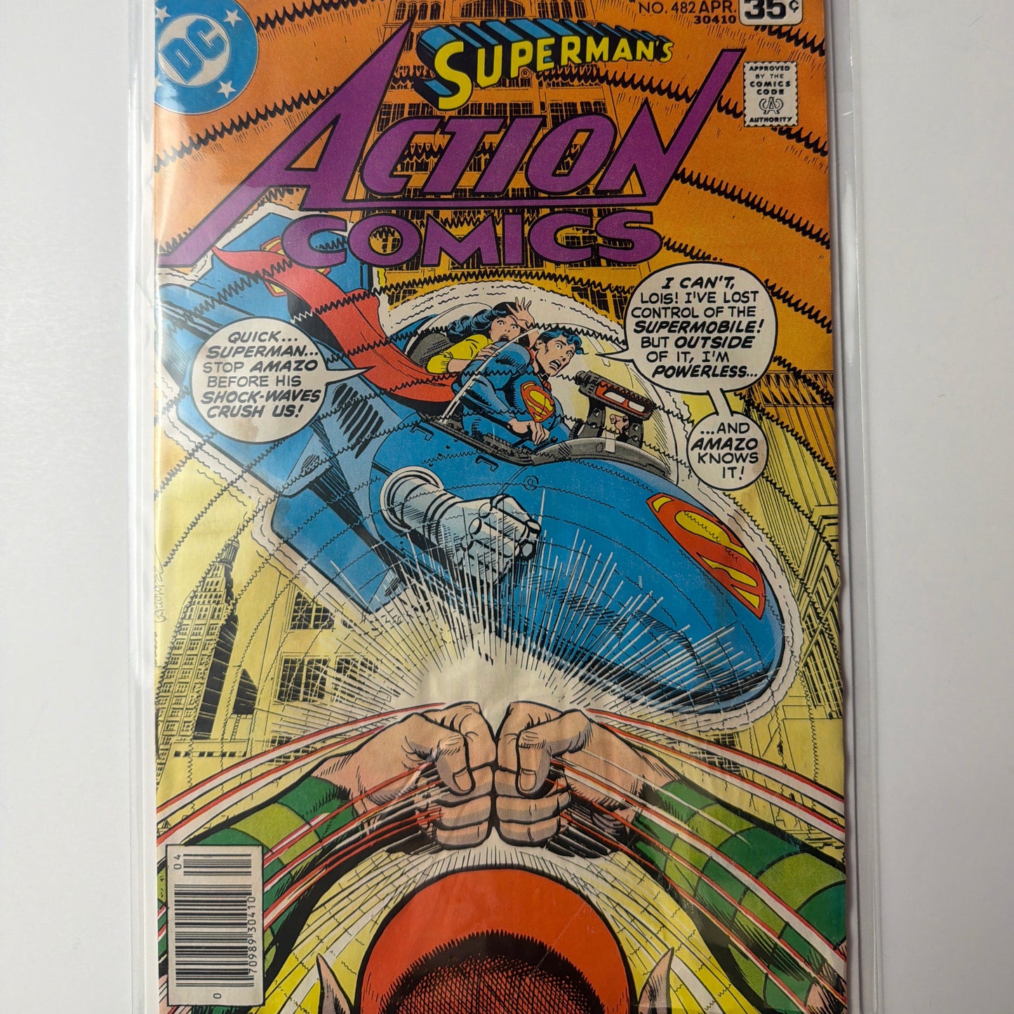 Superman’s Action Comics #482