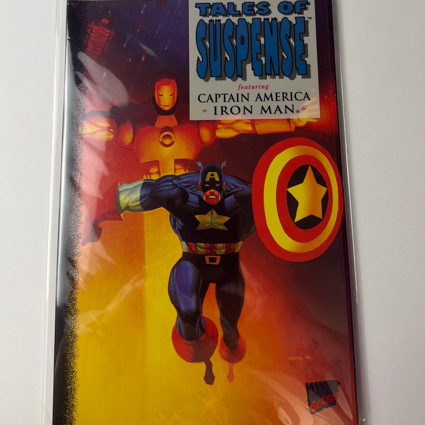 Tales of Suspense featuring Captain America and Iron Man