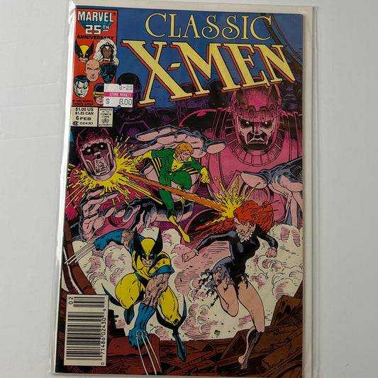 Classic X-men #6