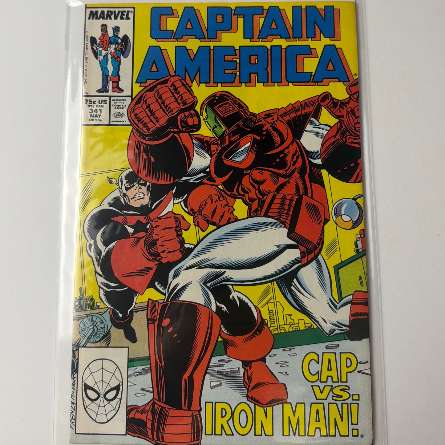 Captain America #341