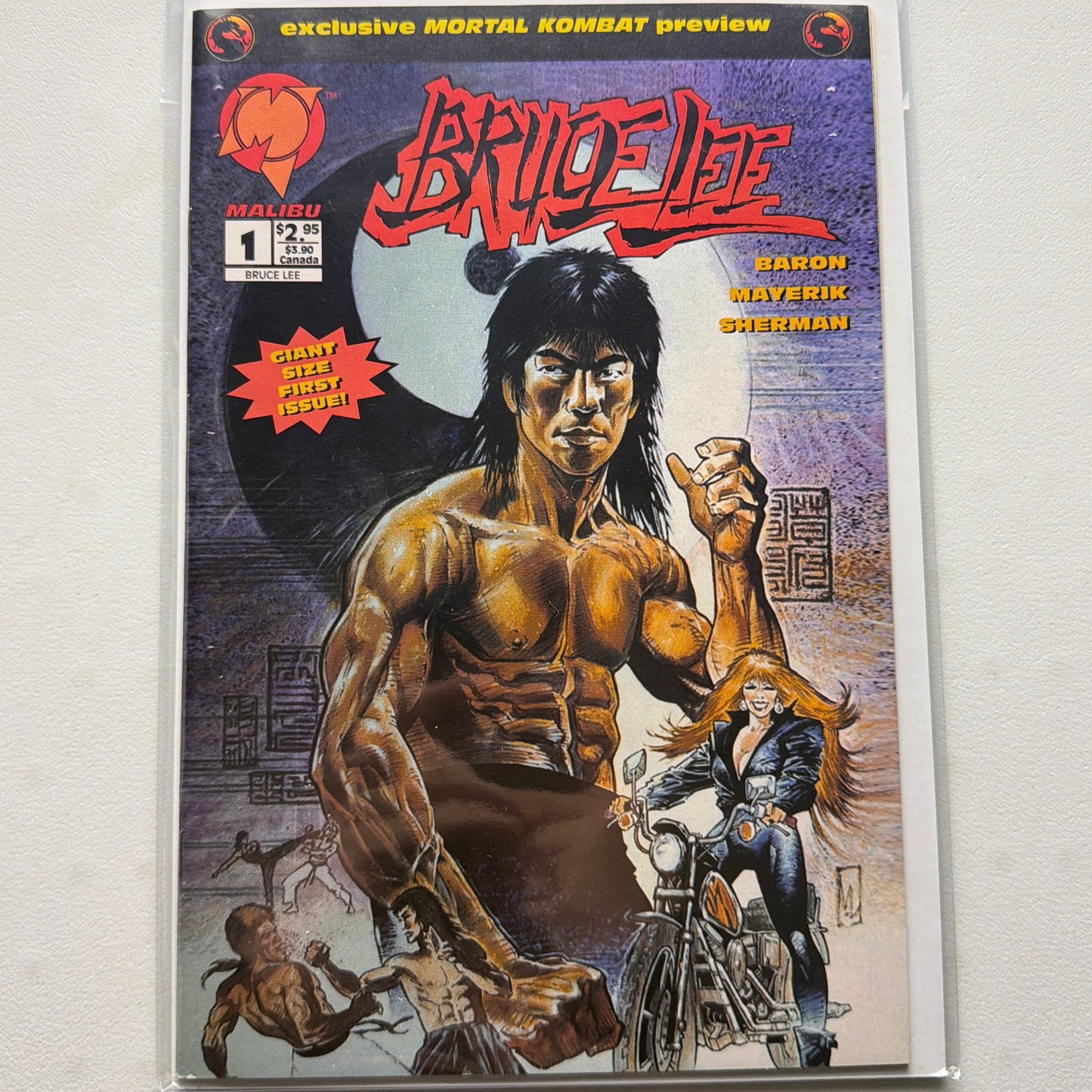 Bruce Lee #1, #2 (VF+)