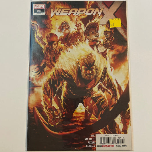 Weapon X #25