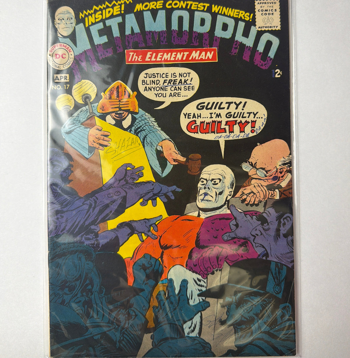 Metamorphos The Element Man #17 (VG/FN)