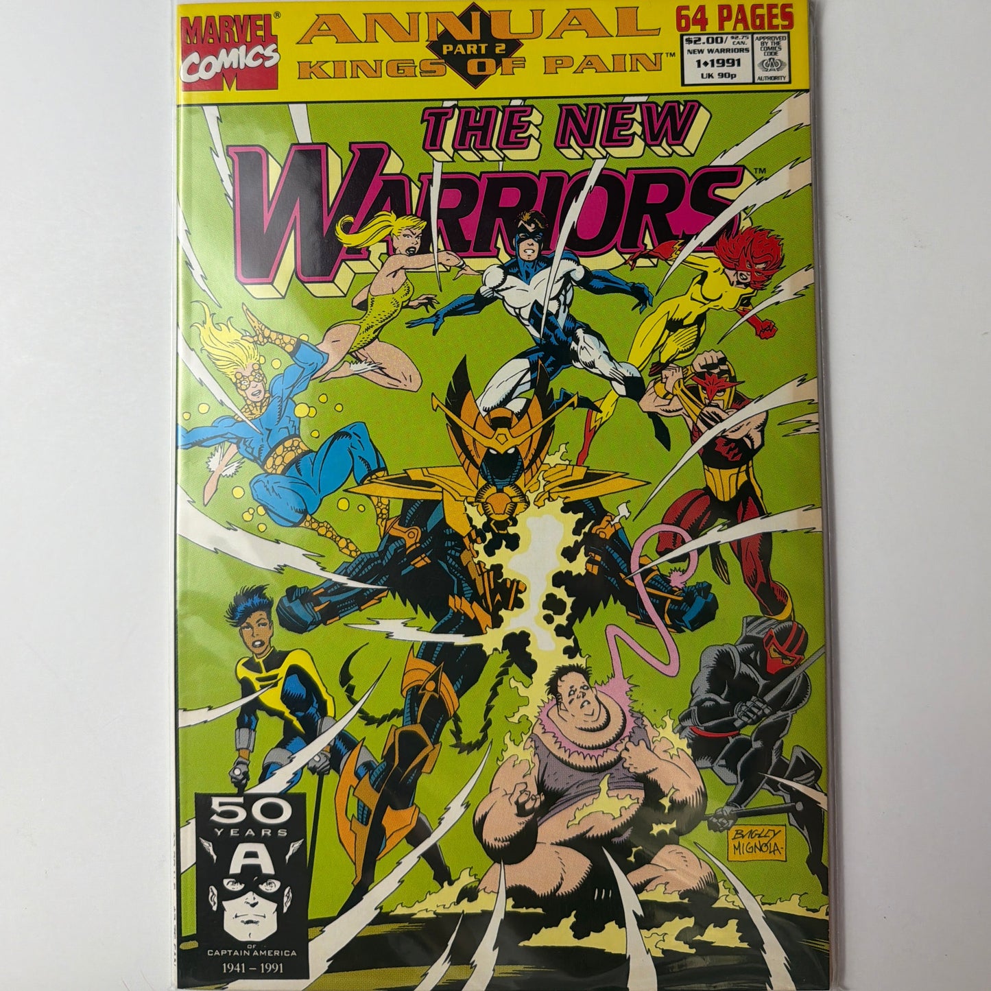 The New Warriors Annual #1