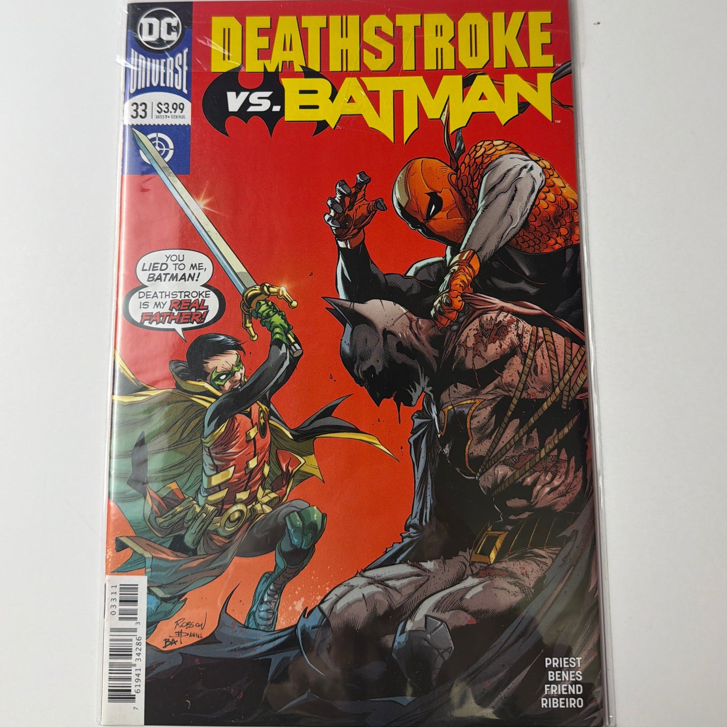 Death Stroke vs. Batman #33