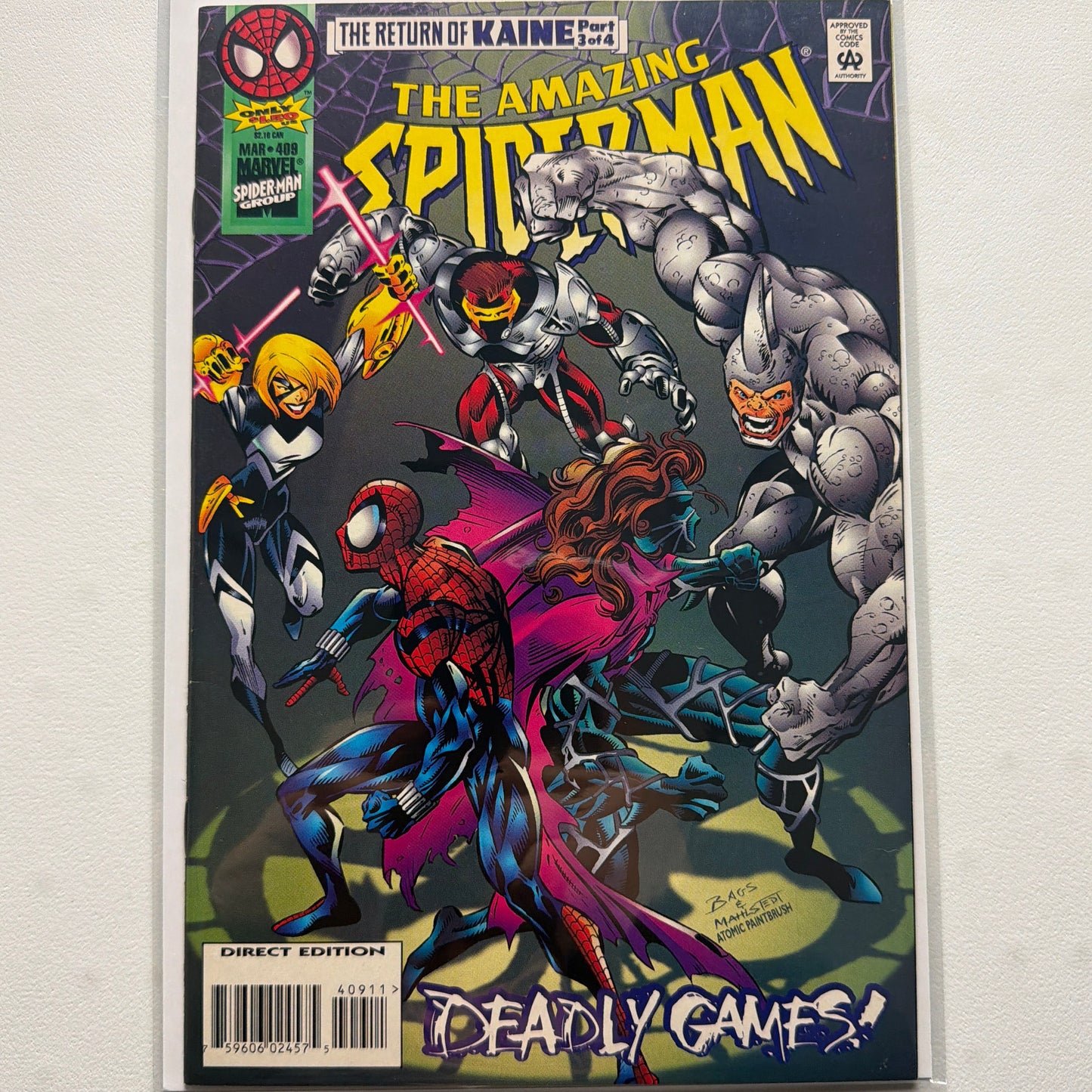 The Amazing Spider-Man #409 (VF/NM)