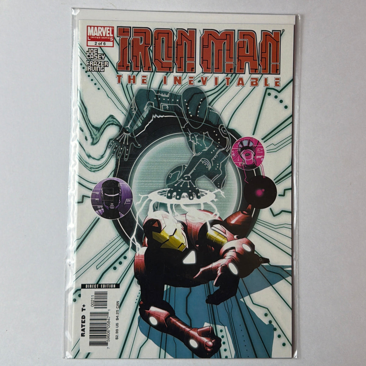 Iron Man The Inevitable #2 Direct Edition