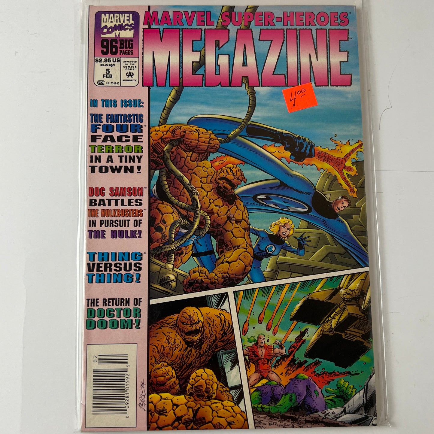 Marvel superheroes magazine #5