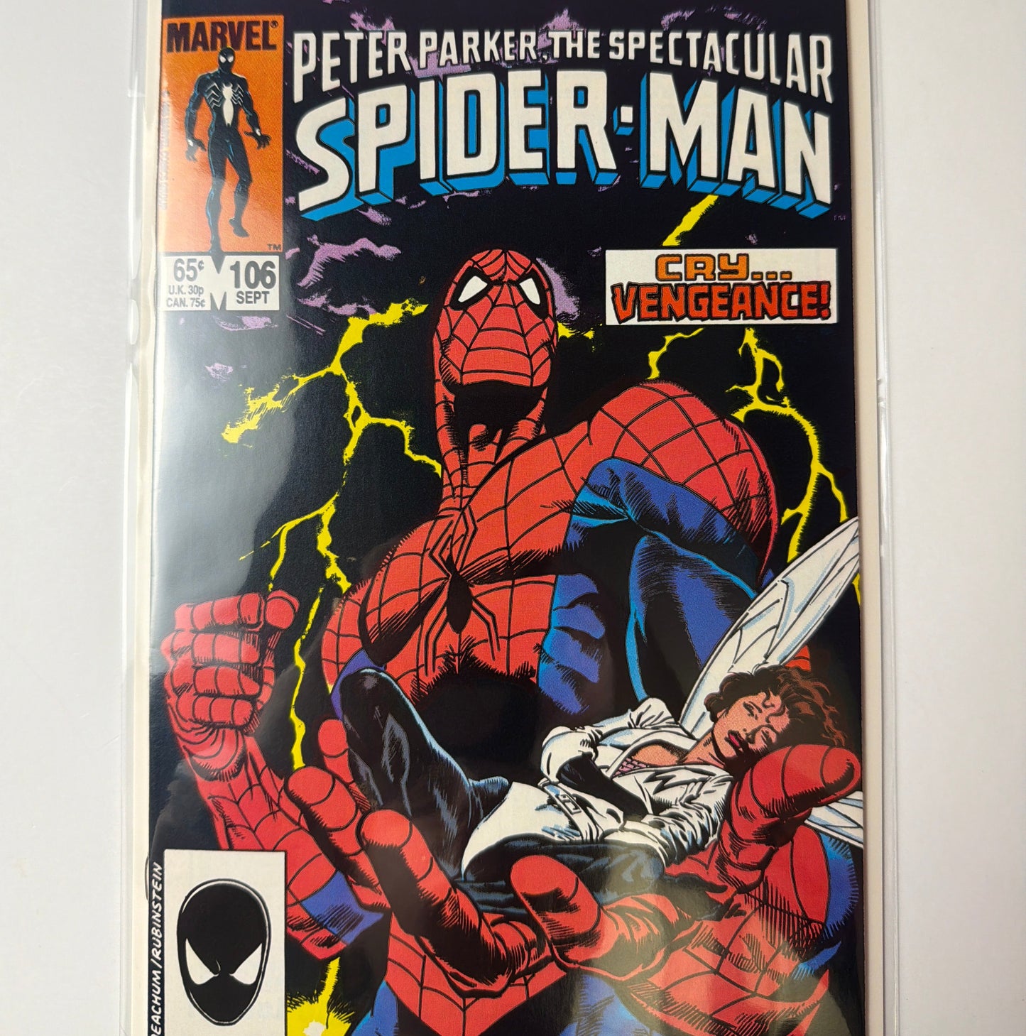 Peter Parker, The Spectacular Spider-Man #106