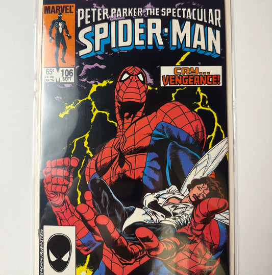 Peter Parker, The Spectacular Spider-Man #106