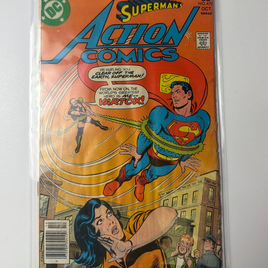 Superman’s Action Comics #476