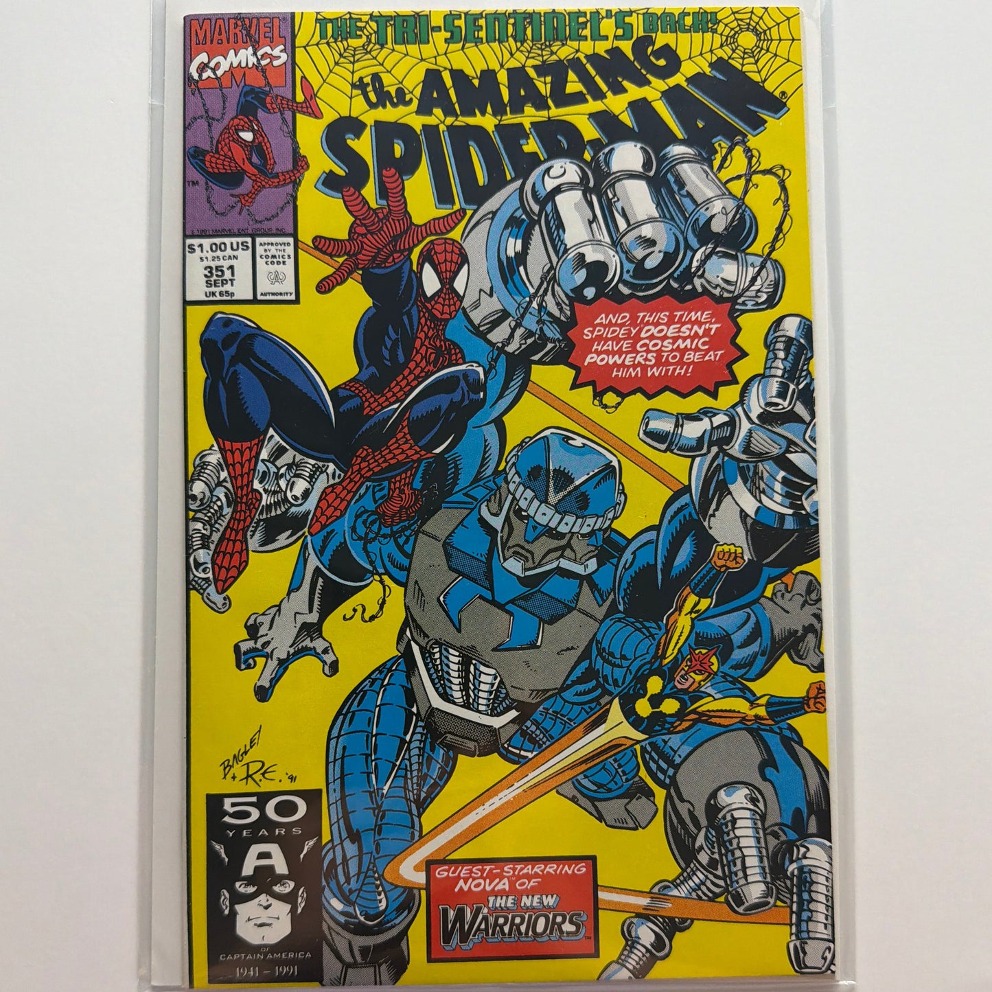 Amazing Spider-Man #351 (NM-)