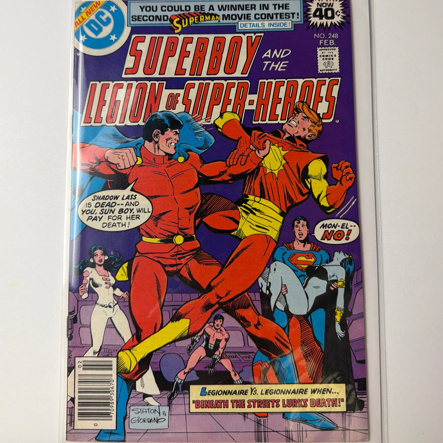 Superboy and the Legion of Super-Heroes #248