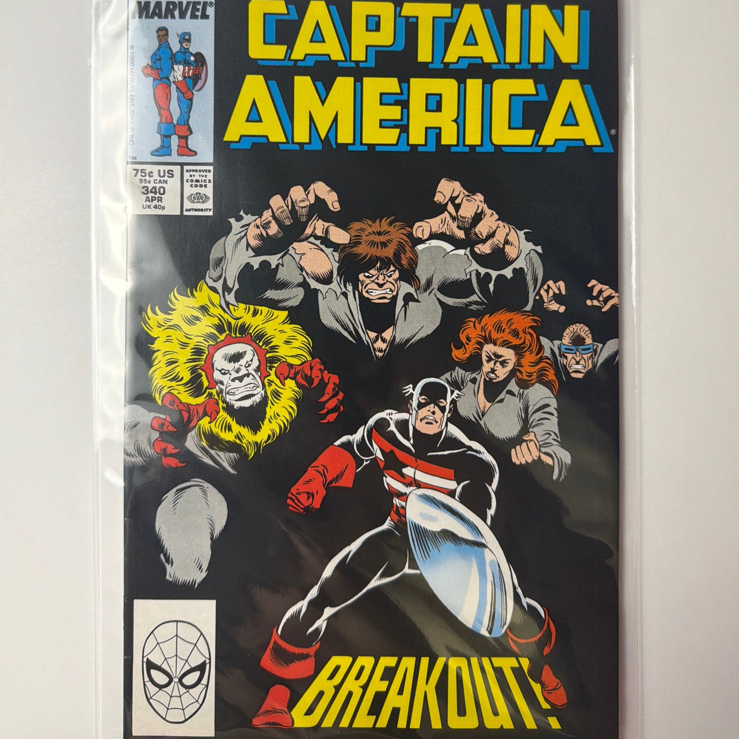 Captain America #340