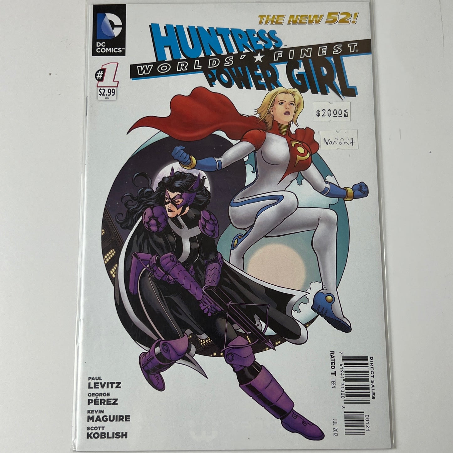 Huntress power girl #1