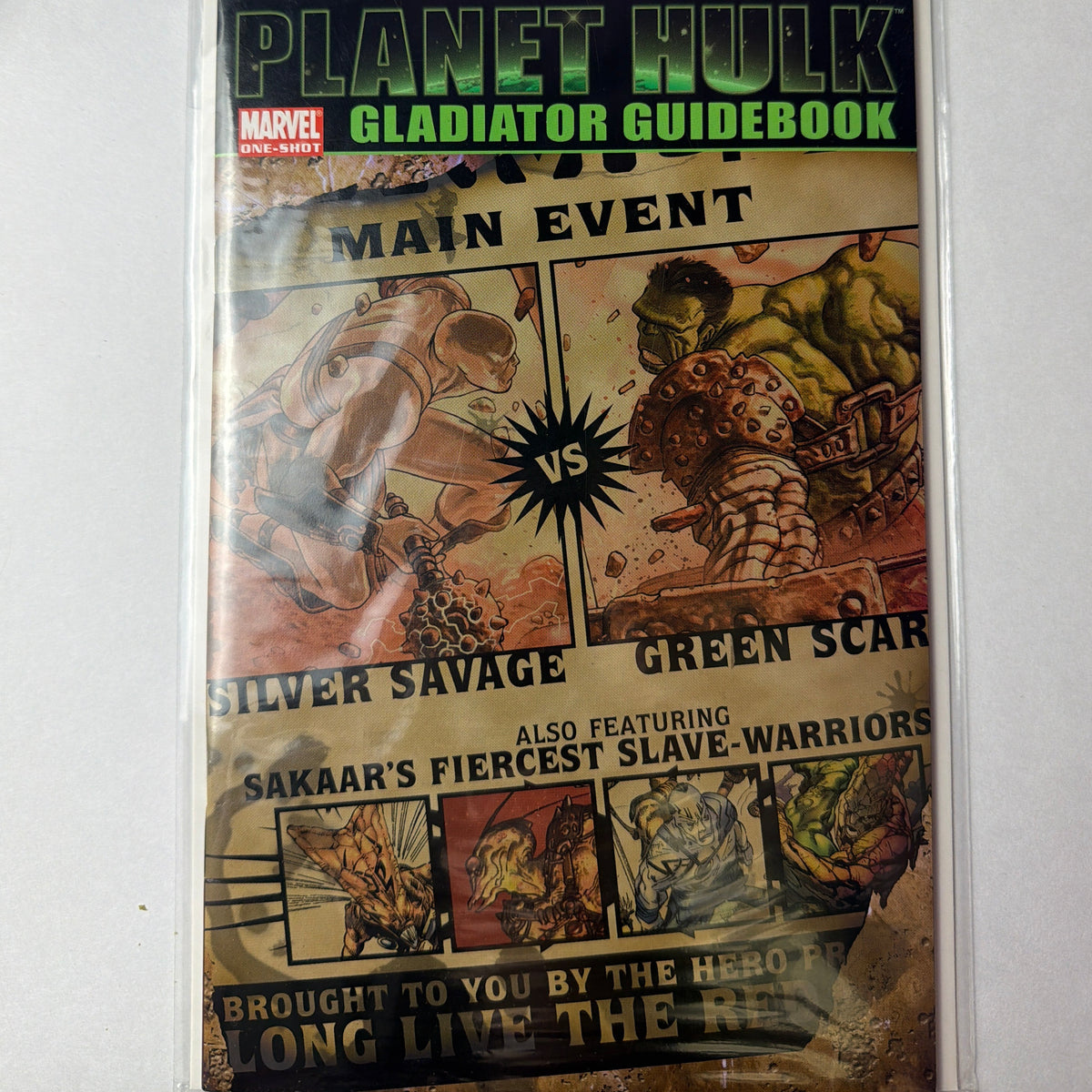 Planet Hulk Gladiator Guidebook