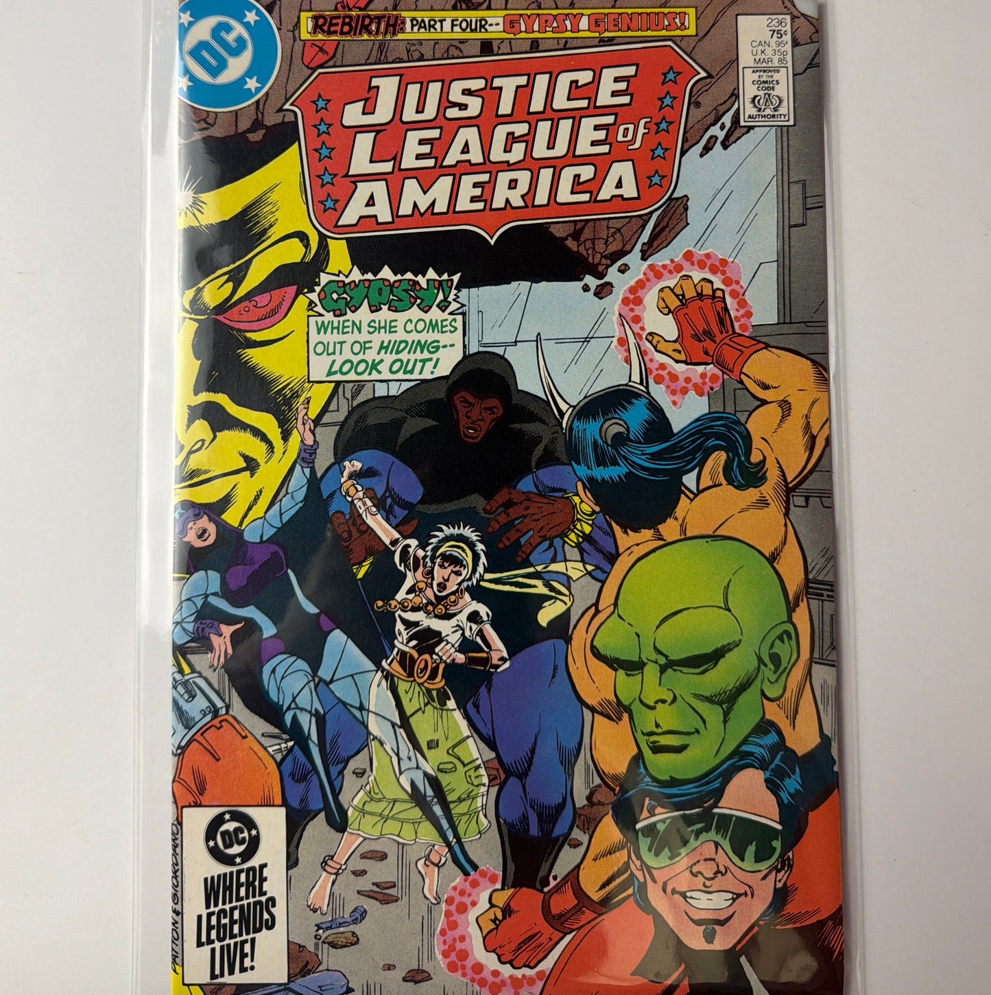 Justice League if America #236