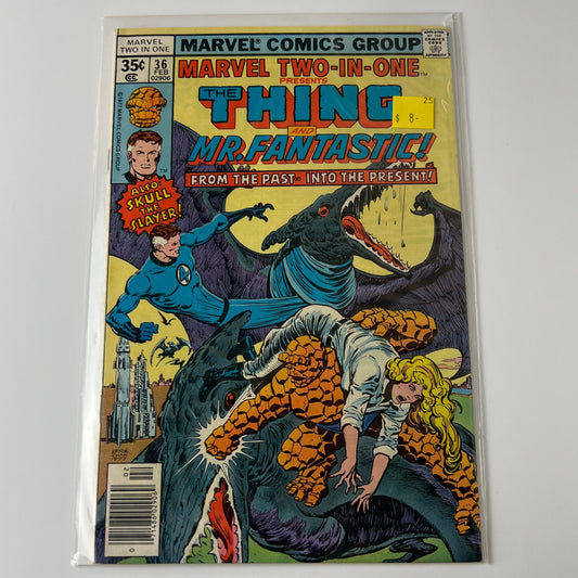 Marvel two in one presents the thing and Mr fantastic #36