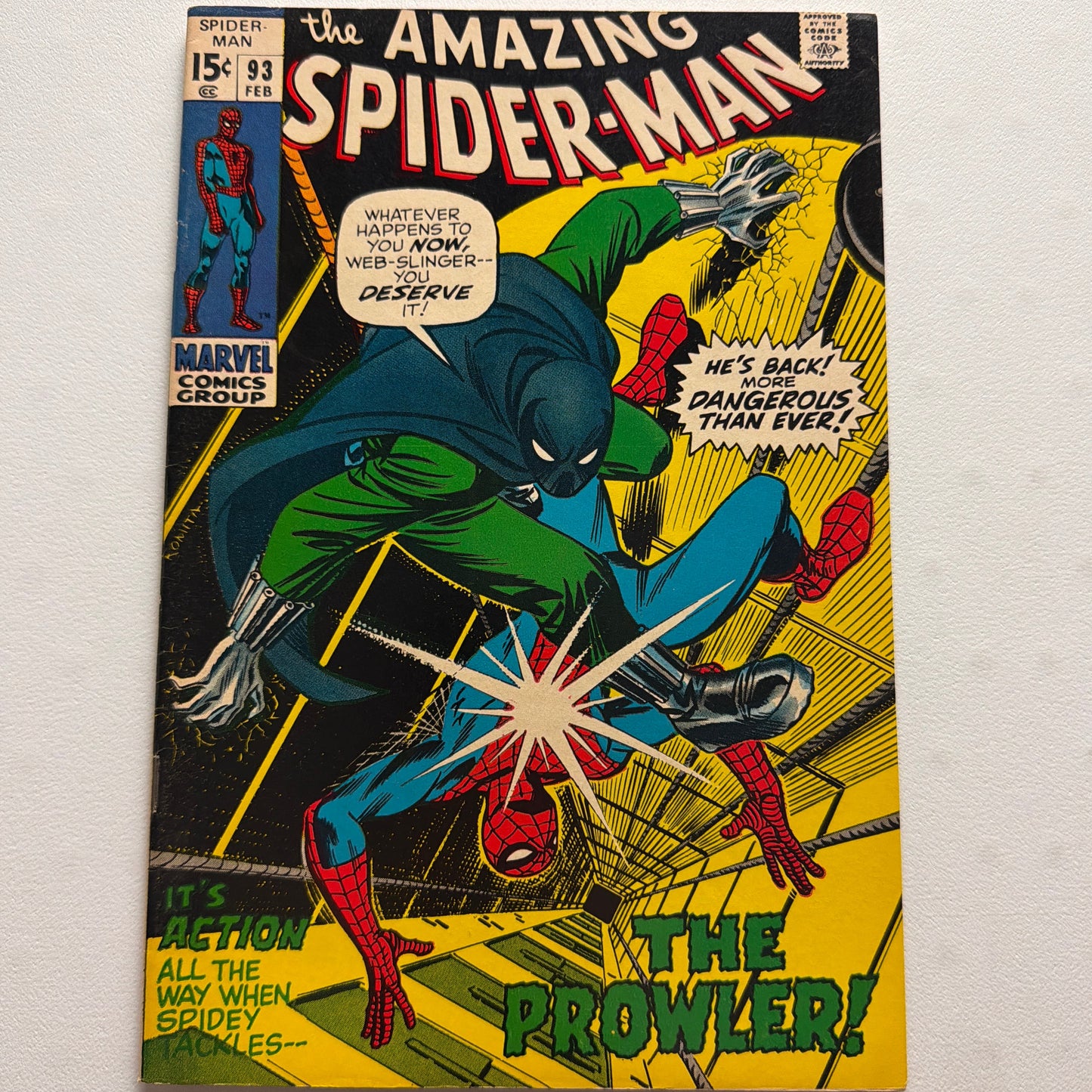 The Amazing Spider-Man #93 (FN/VF)
