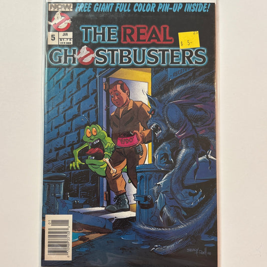 The Real Ghostbusters #5