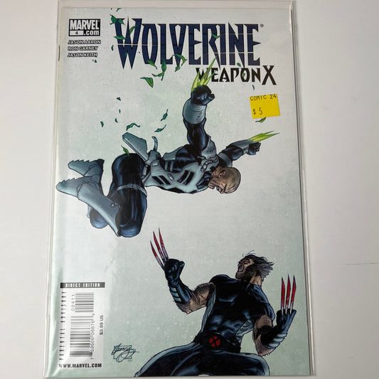 Wolverine weapon X #4