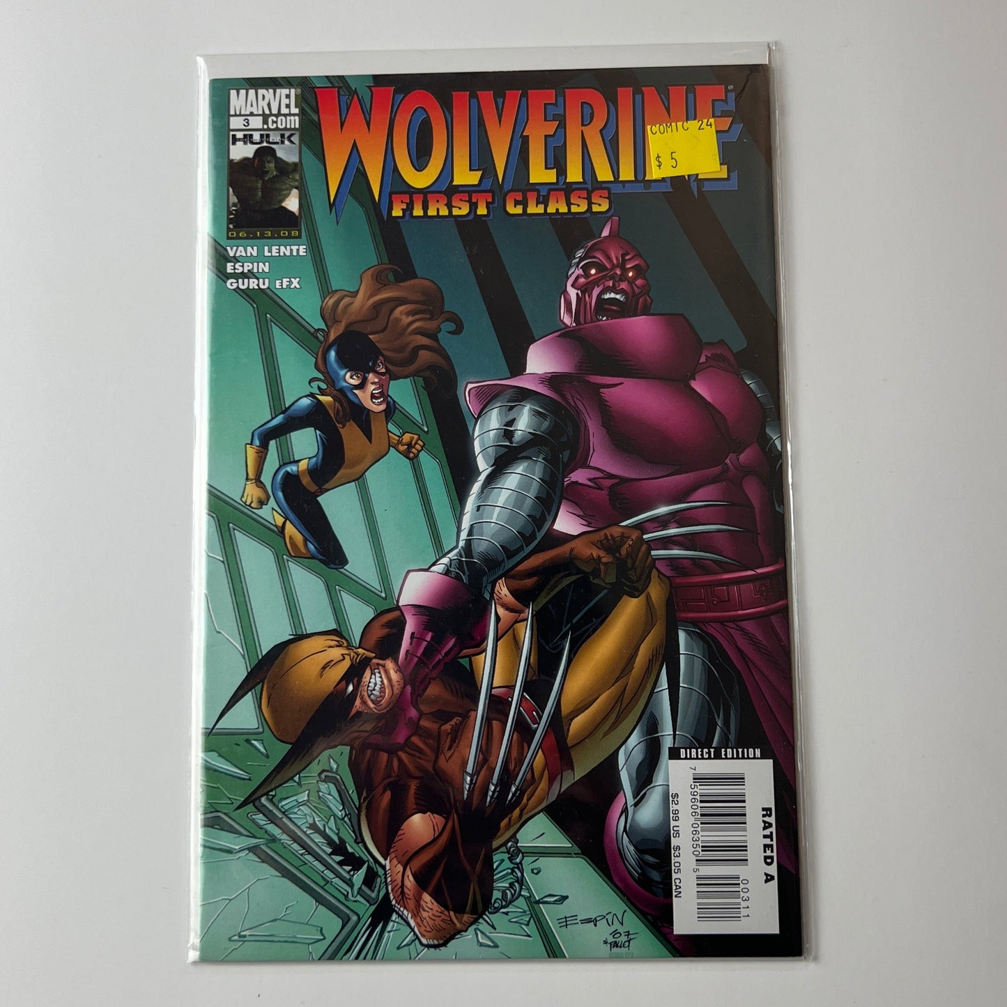 Wolverine first class #3
