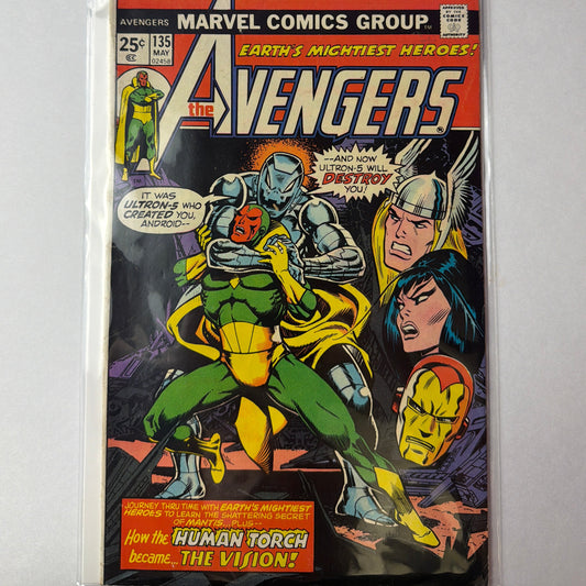 Earths Mightiest Heroes The Avengers #135