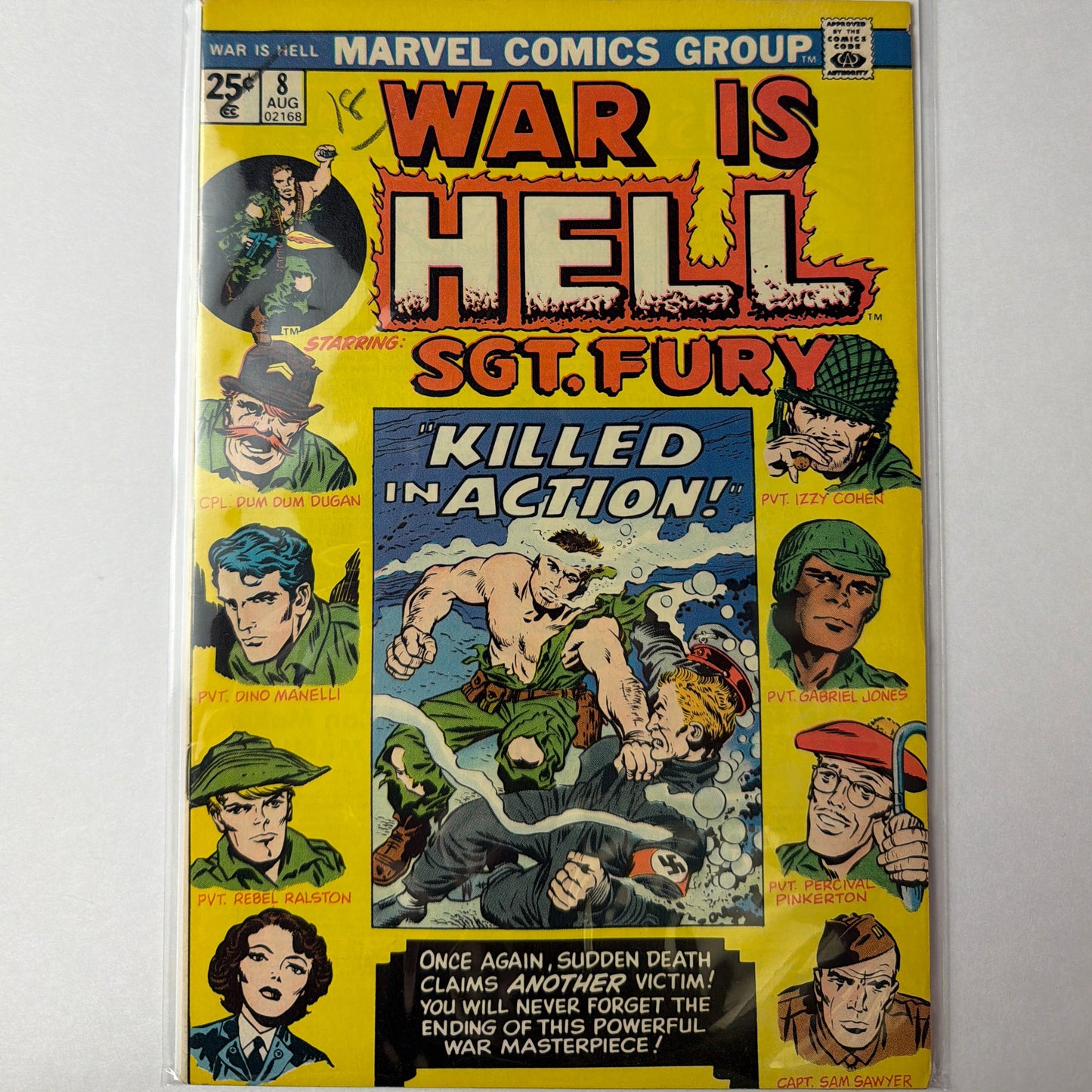 War is Hell Sgt. Fury #8 (FN-)