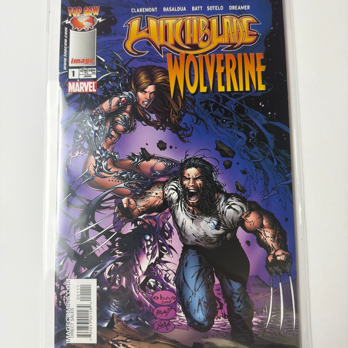 Witchblade and Wolverine #1