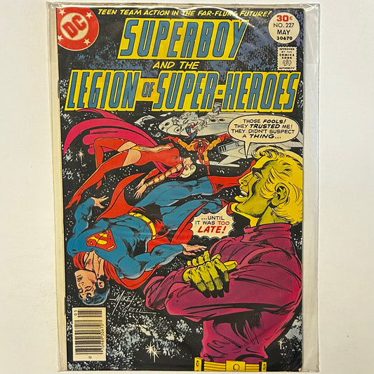 Superboy and the Legion of Superheroes #227 Newsstand