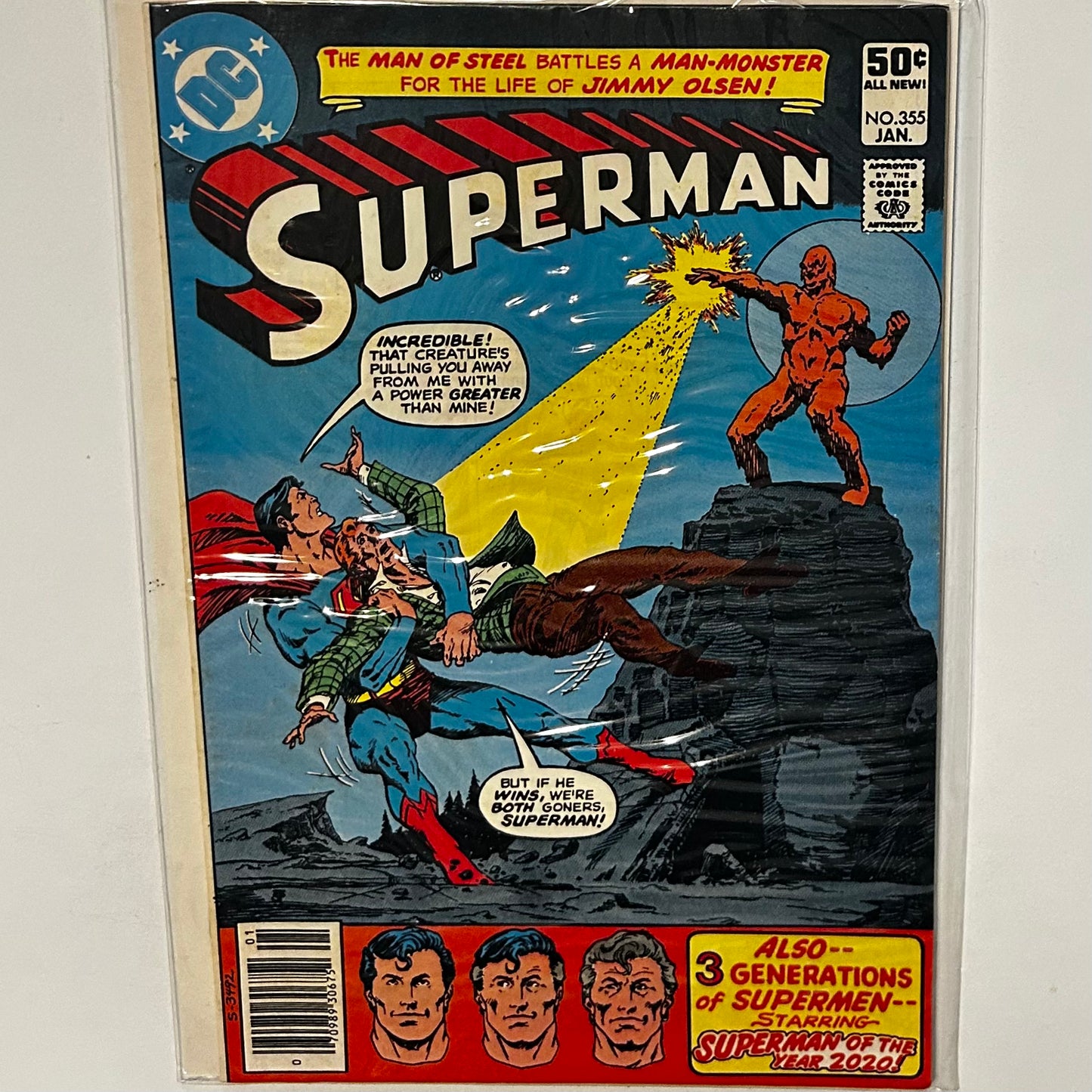 Superman #355 Newsstand