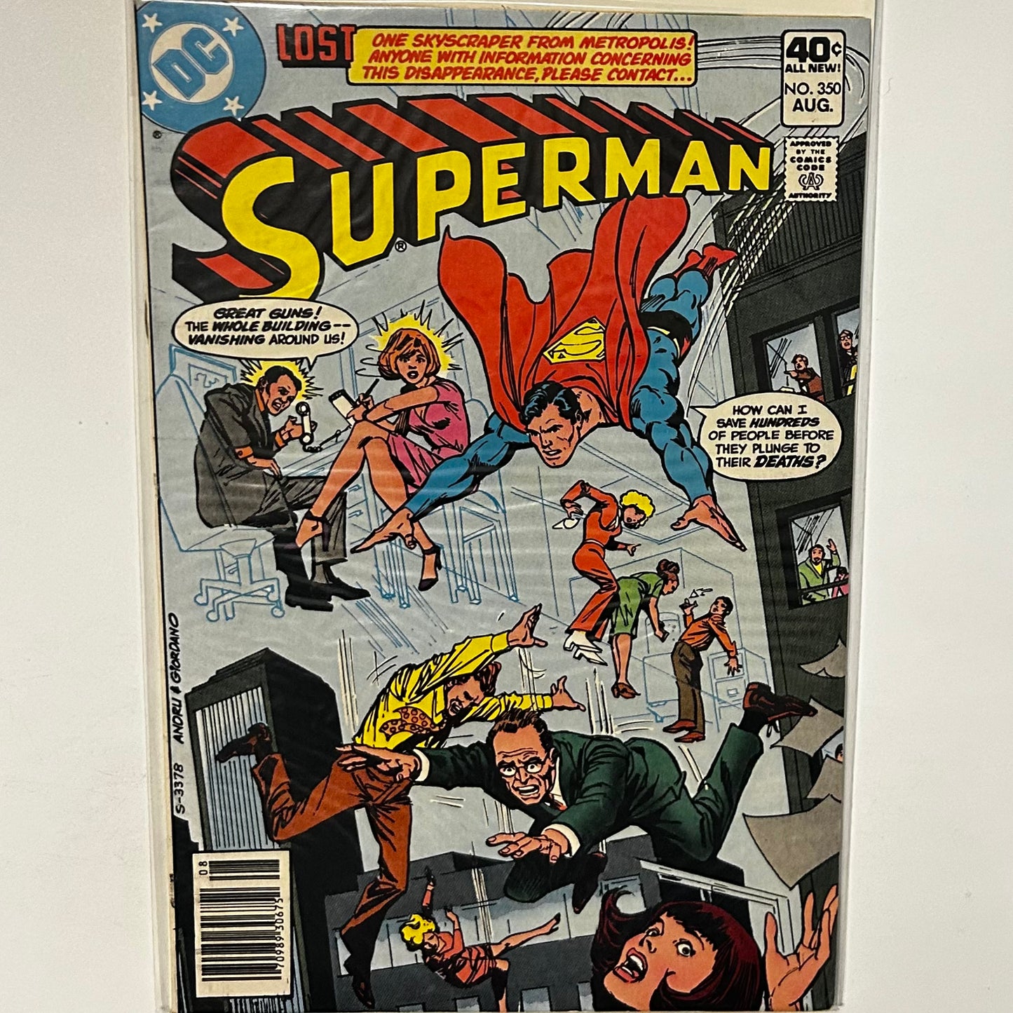 Superman #350 Newsstand