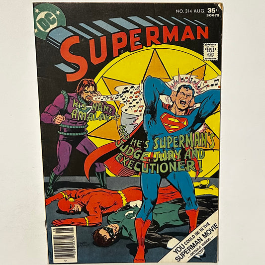 Superman #314 Newsstand