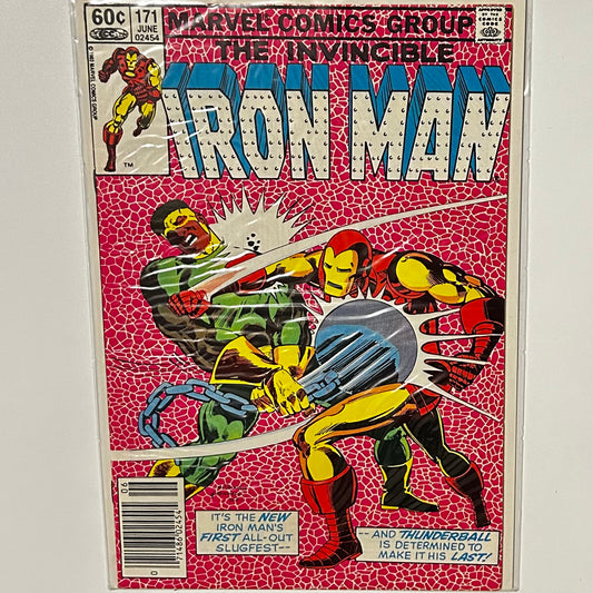 Iron Man #171 Newsstand