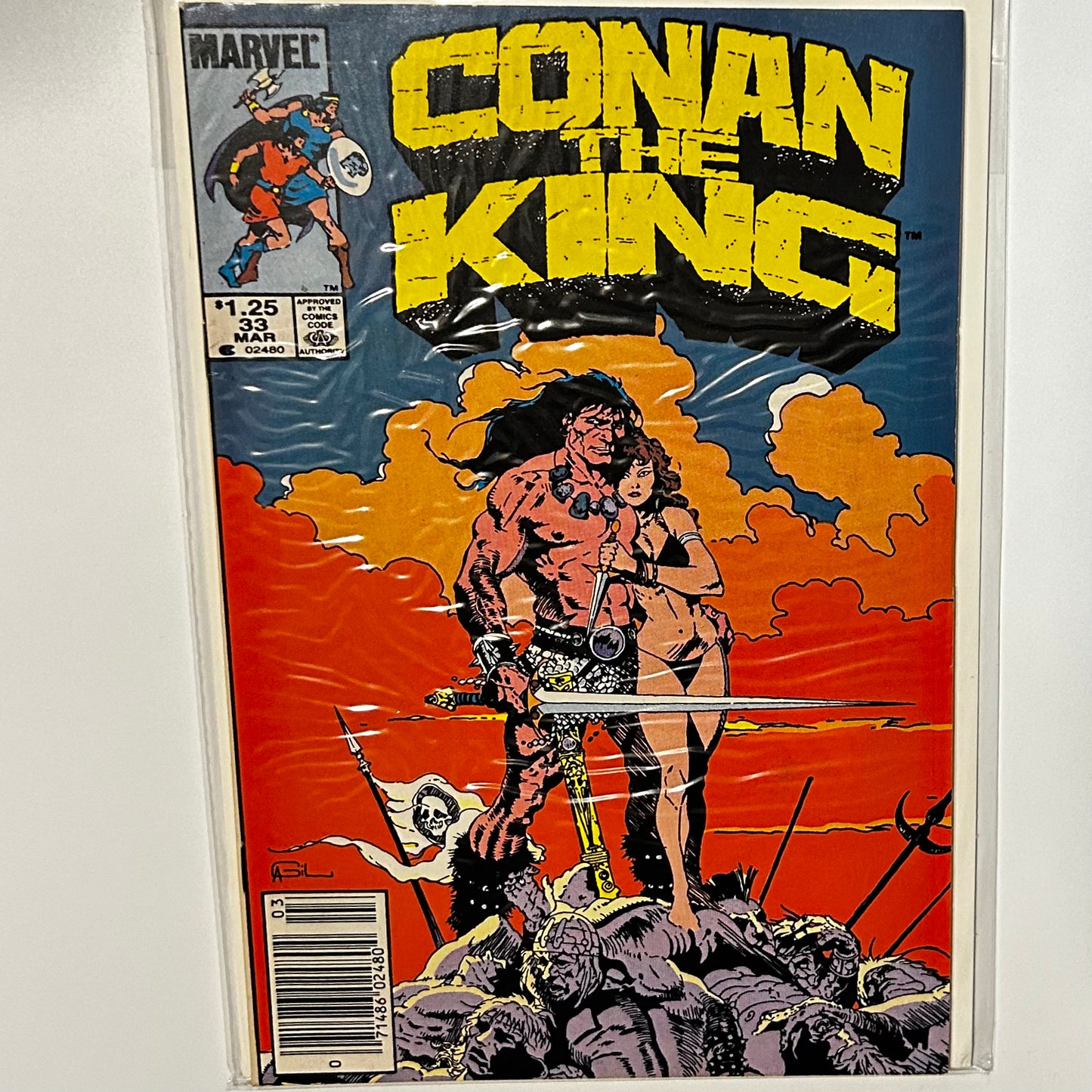 King Conan #33 Newsstand