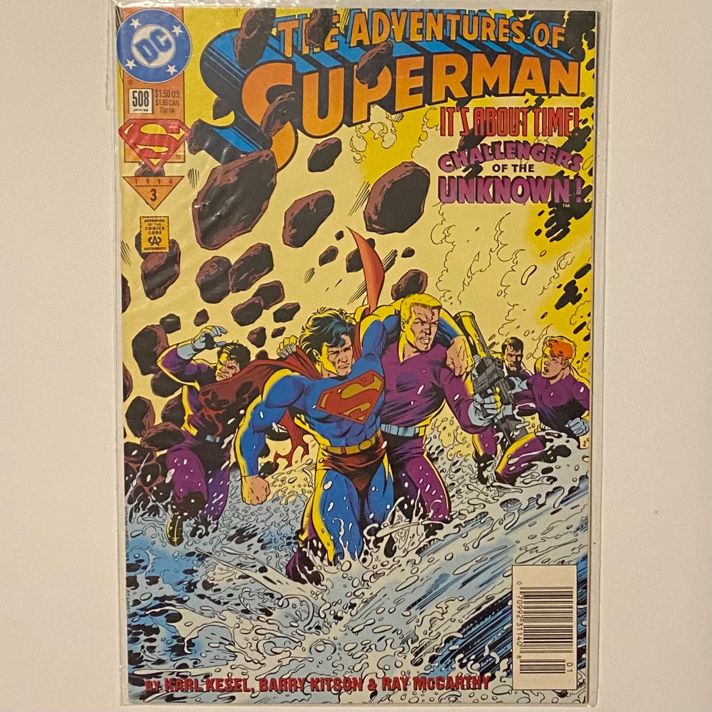 Superman #508 Newsstand