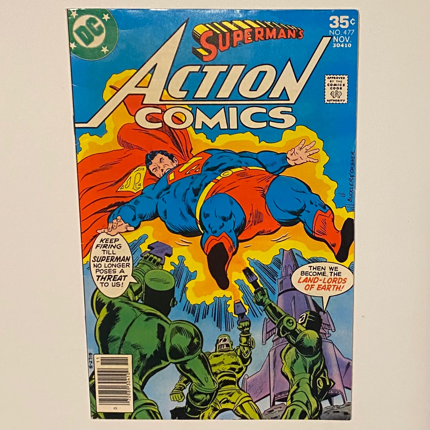 Action Comics #477 Newsstand