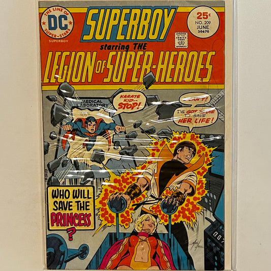 Superboy and the Legion of Superheroes #209