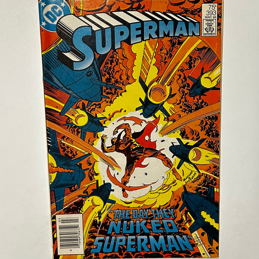 Superman #393 Newsstand