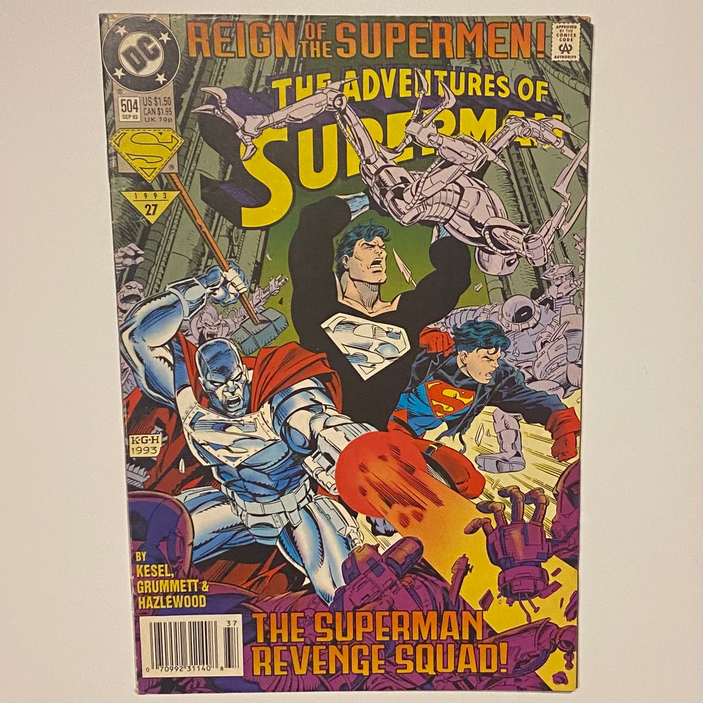 Superman #504 Newsstand