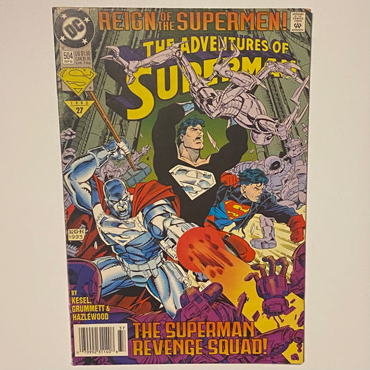 Superman #504 Newsstand