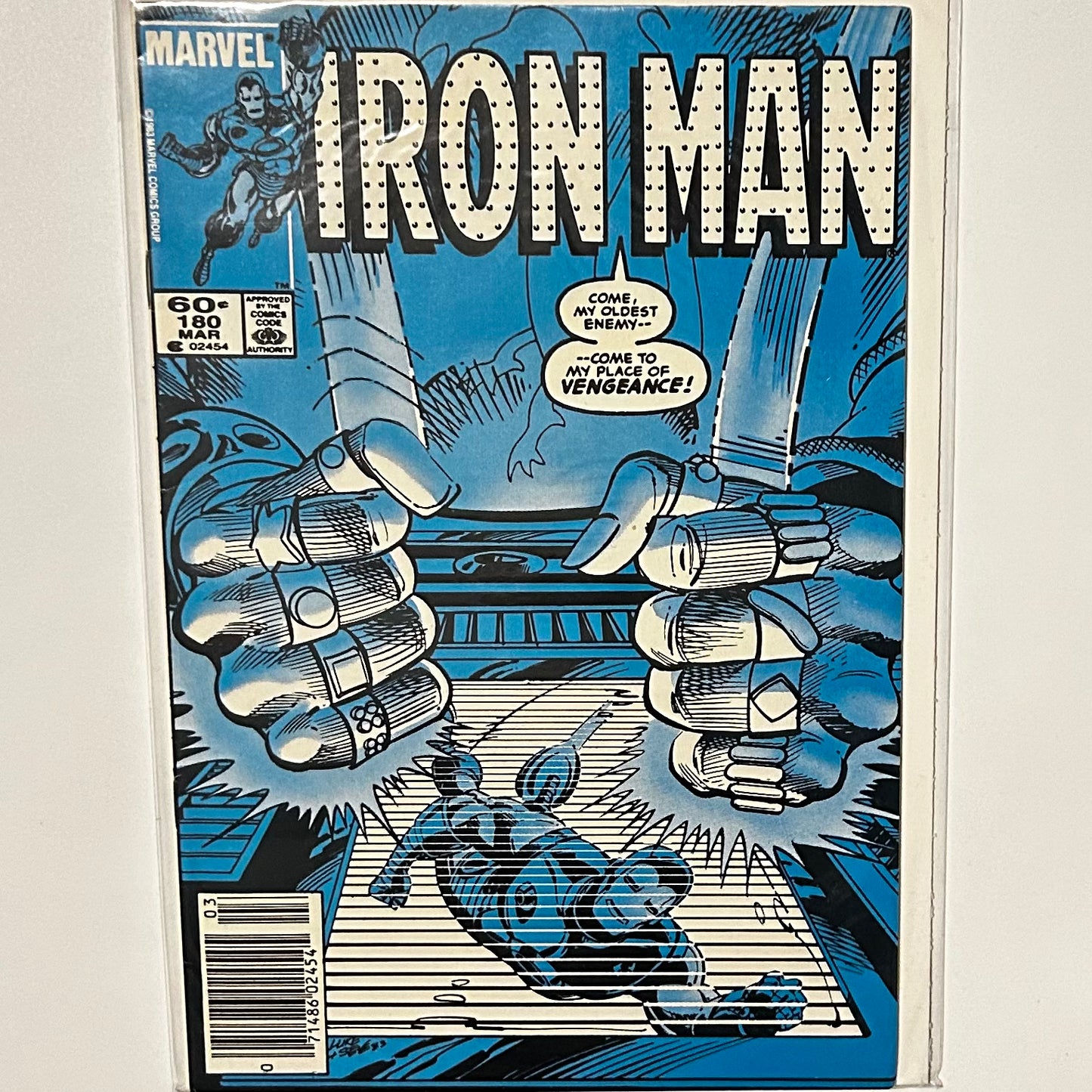 Iron Man #180 Newsstand