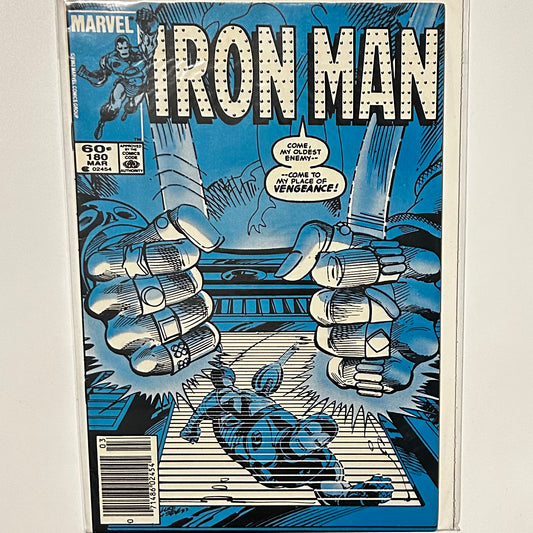 Iron Man #180 Newsstand