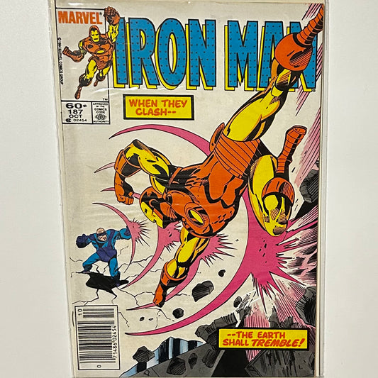 Iron Man #187 Newsstand