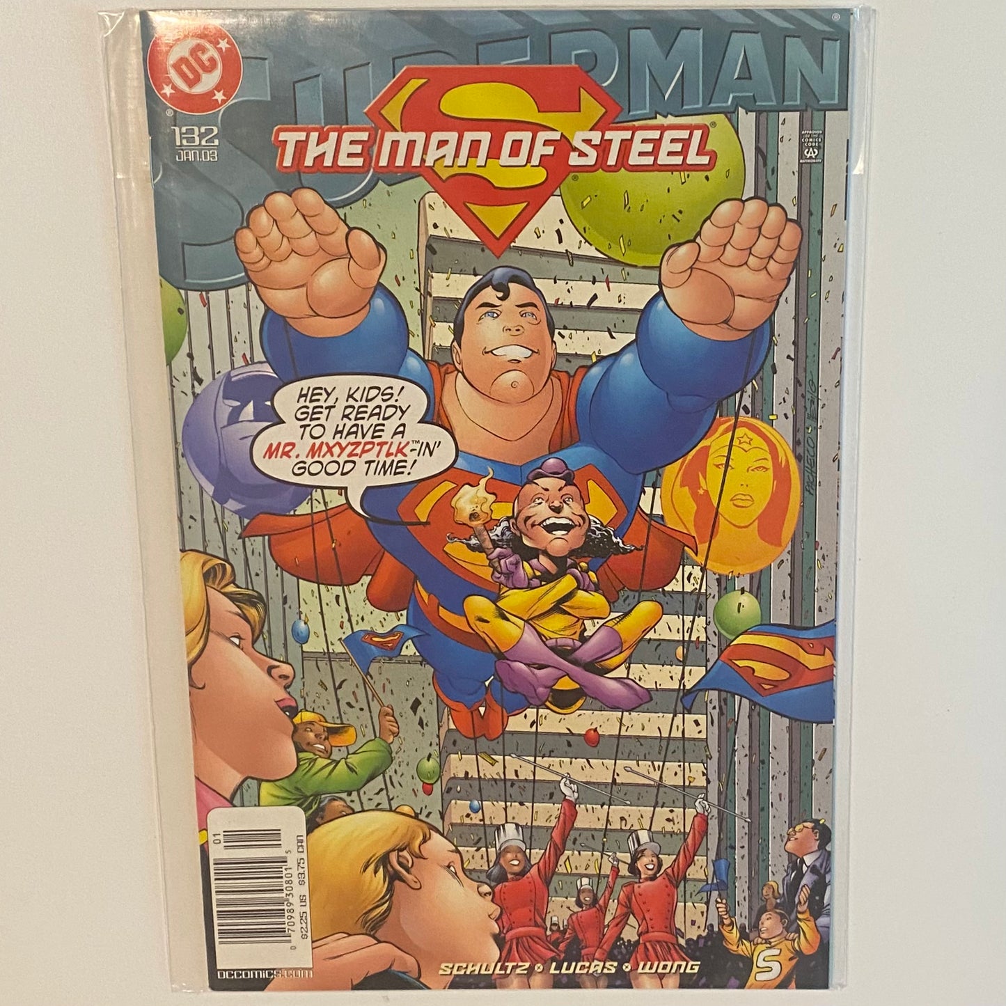 Superman Man of Steel #132 Newsstand